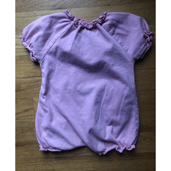 BabySoy 3-6M Pink  Bubble Romper - Picture 4 of 4